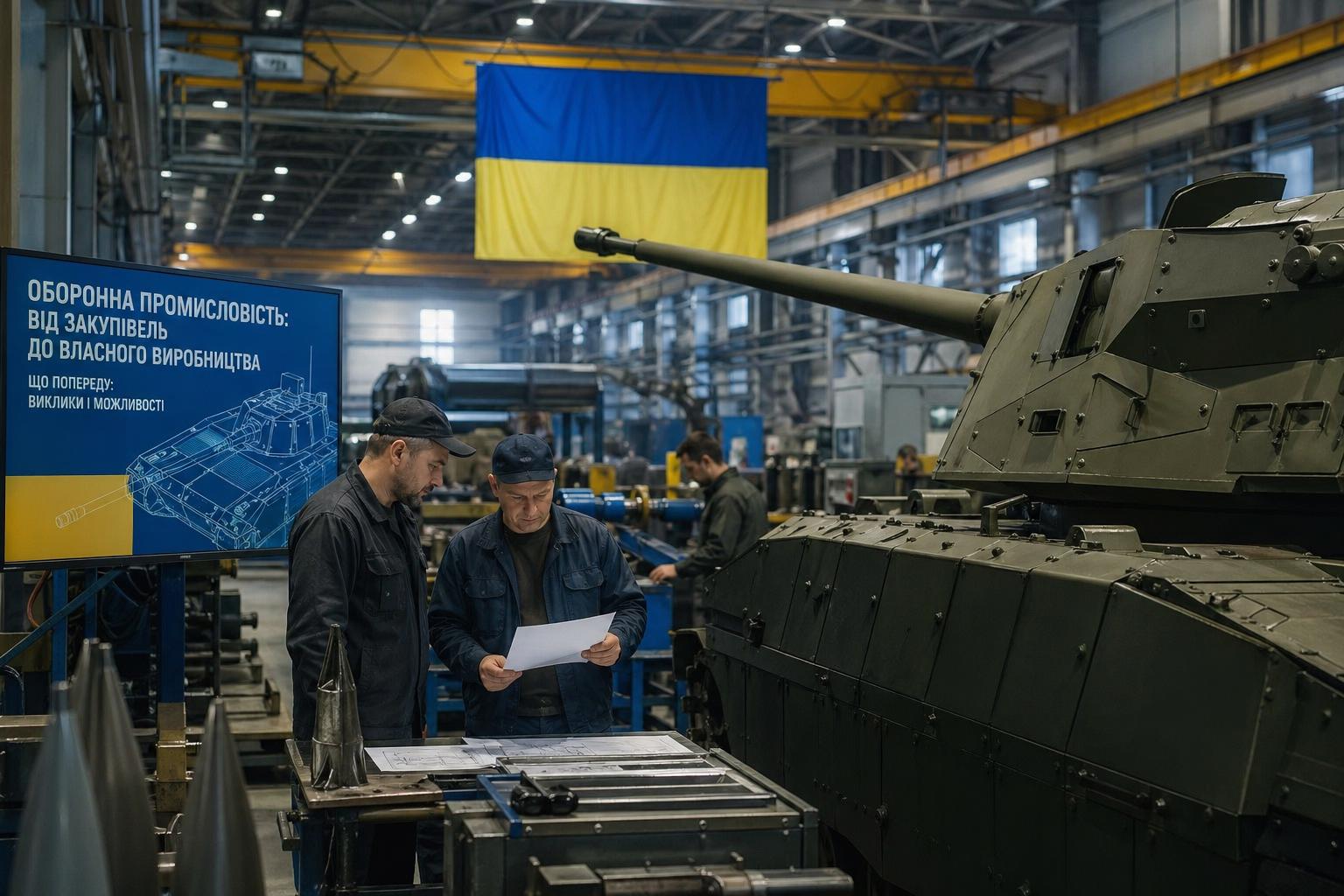 Оборонна промисловість: від закупівель до власного виробництва. Що попереду: виклики і можливості