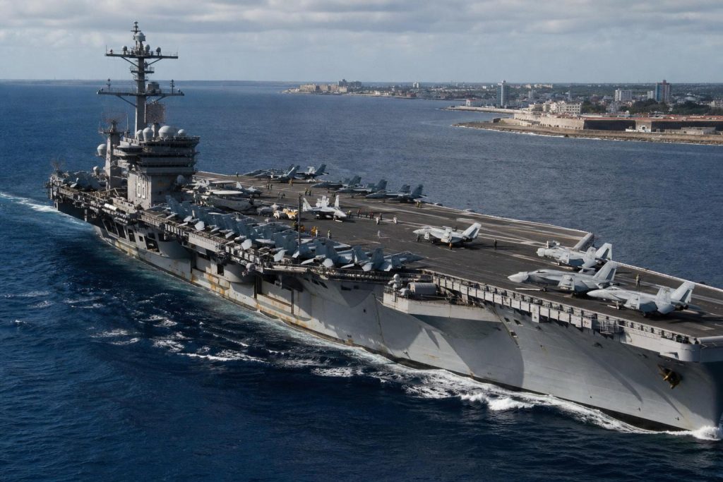 Корабельний виклик: США перекинули авіаносець Nimitz до Куби — що відбувається і чим це загрожує Росії