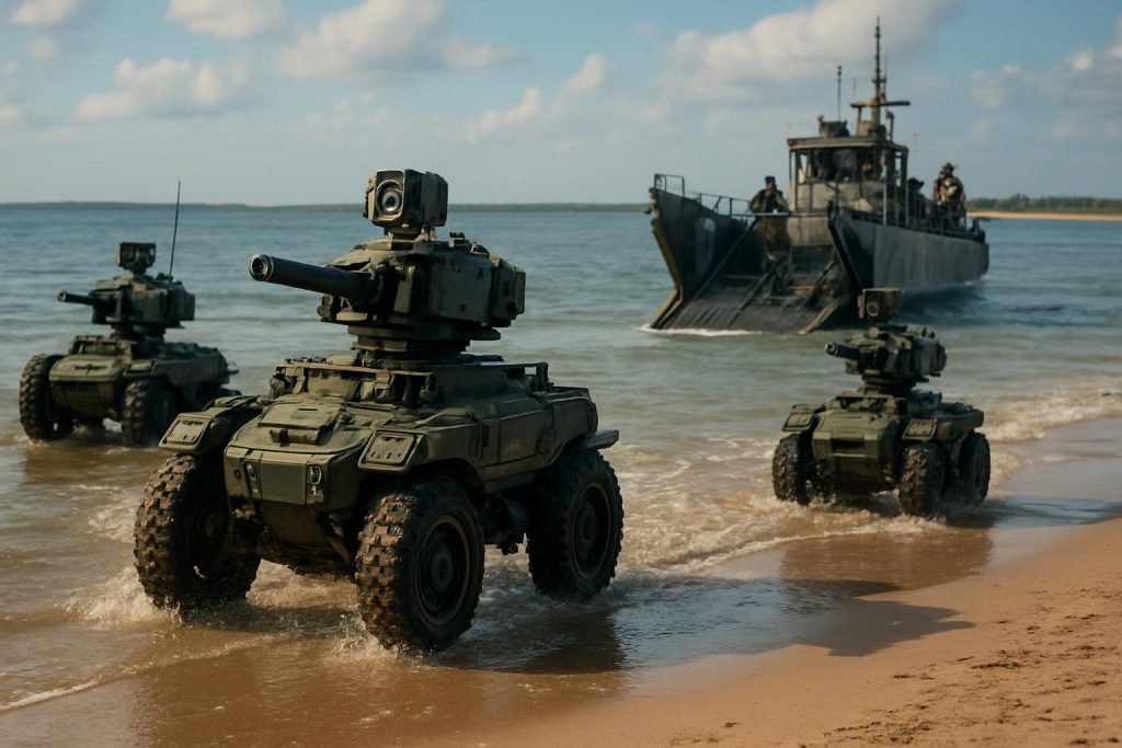 Перший у світі морський десант роботів: як ЗСУ висадили бойових роботів на Кінбурнській косі