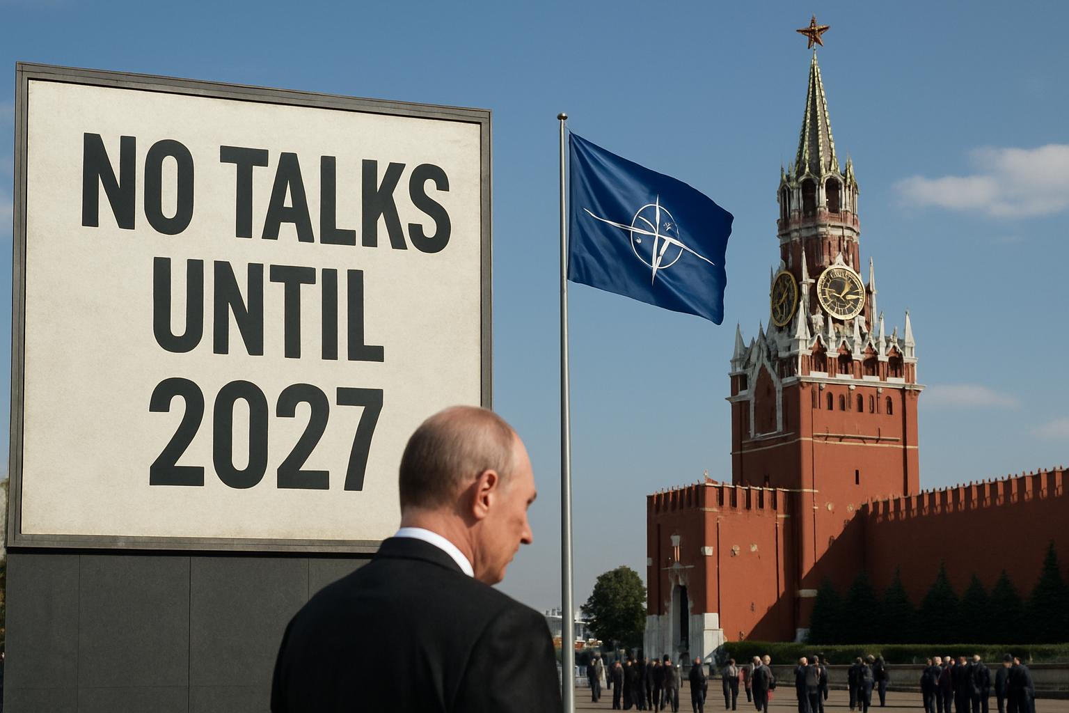 Кремль відмовився від переговорів до 2027 року — FT: що це означає для України та саміту НАТО. Короткий контекст: як ми дійшли до цього моменту Кремль відмовився від переговорів до 2027 року — FT: що це означає для України та саміту НАТО. Короткий контекст: як ми дійшли до цього моменту
