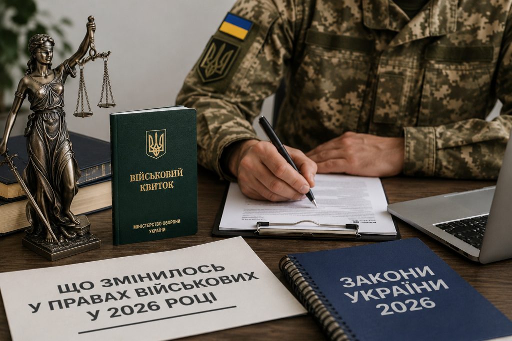 Що змінилось у правах військових у 2026 році